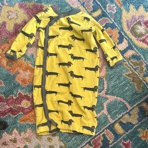 Cat & Dogma GOTS Certified Organic Cotton Gown
- Dachshund Print